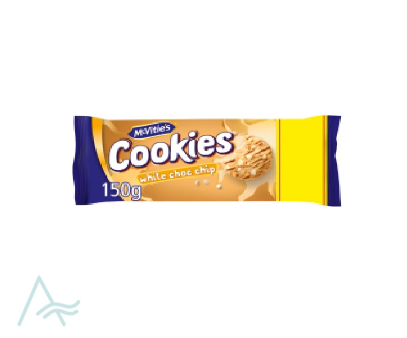 MCVITIES WHITE CHOCO CHIPS 150 G